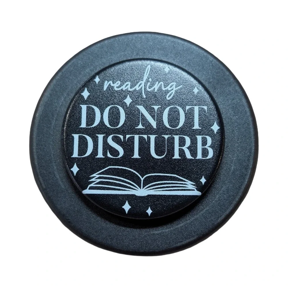 10-R PopSockets Magsafe Phone Grip - Black DND Reading (Referb) ⬇️‎